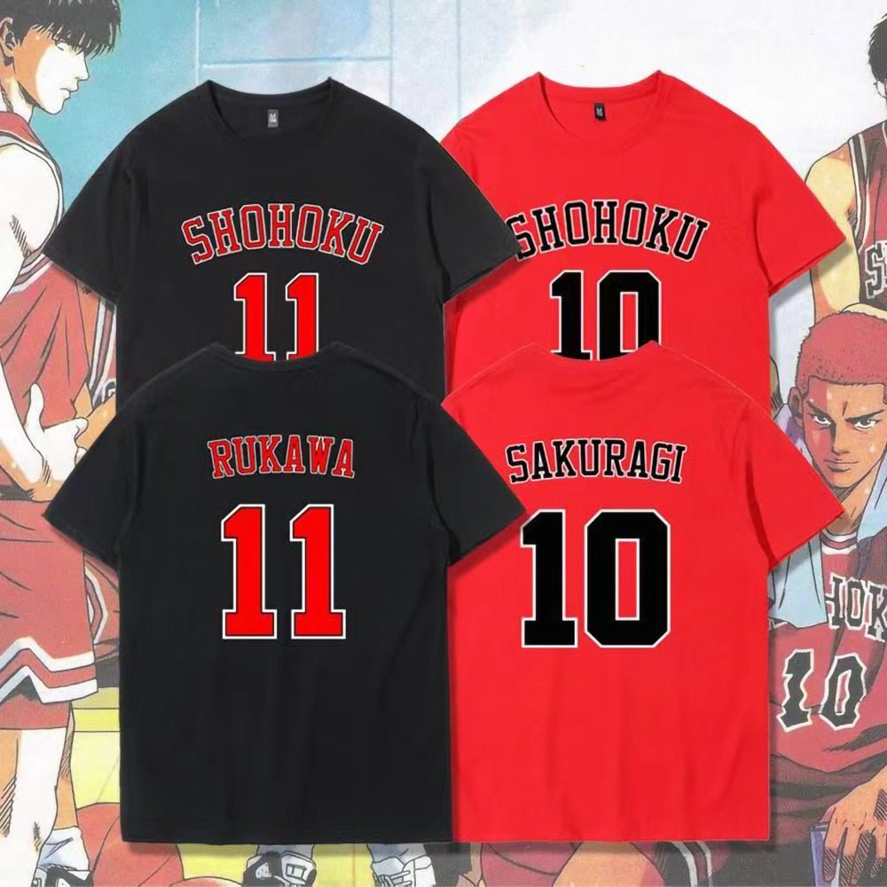 Slam Dunk Basketball Anime T shirt - KataMoon