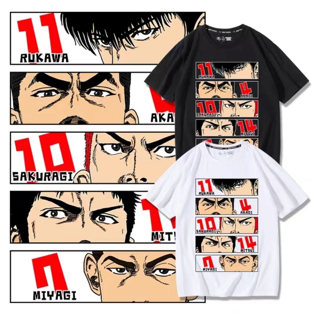 Slam Dunk Basketball Anime T shirt - KataMoon