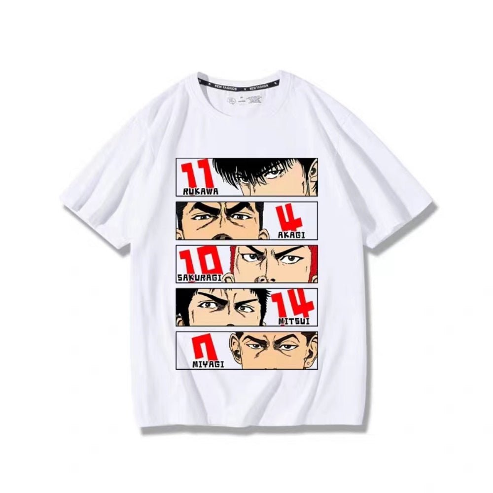 Slam Dunk Basketball Anime T shirt - KataMoon