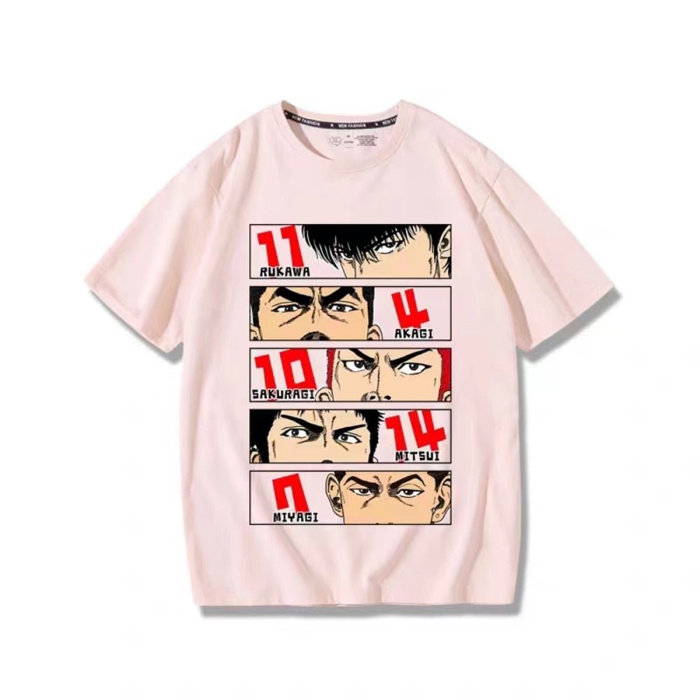 Slam Dunk Basketball Anime T shirt - KataMoon