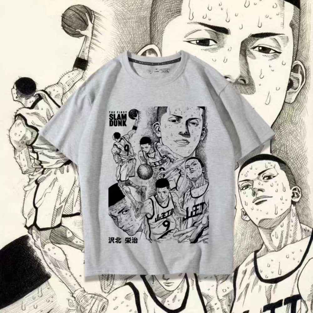 Slam Dunk Eiji Sawakita Anime T shirt - KataMoon