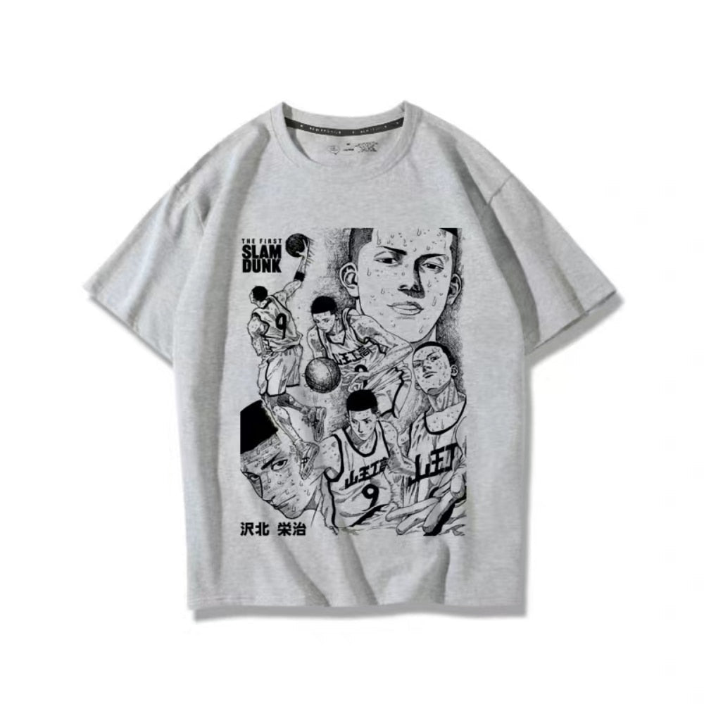Slam Dunk Eiji Sawakita Anime T shirt - KataMoon