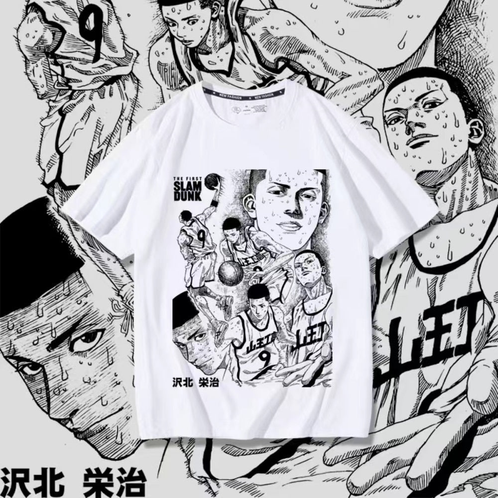 Slam Dunk Eiji Sawakita Anime T shirt - KataMoon