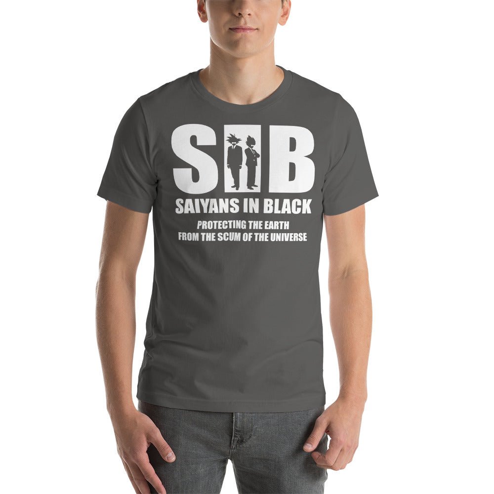 Super Saiyan Goku and Vegeta Saiyan In Black T Shirt - KM0117TS - KataMoon