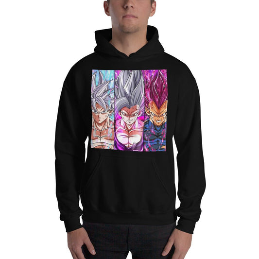Super Saiyan Goku UI, Gohan Beast and Vegeta MUI Hoodie - KM0115HO - KataMoon