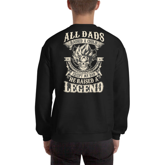 Dragon Ball Super Saiyan Dad Black Sweatshirt