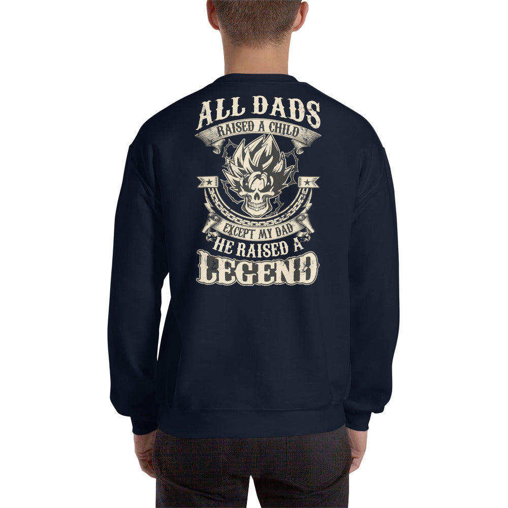 Dragon Ball Super Saiyan Dad Navy Sweatshirt