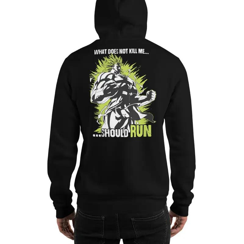 Dragon Ball Super Saiyan Broly Should Run Hoodie - KM0066HO