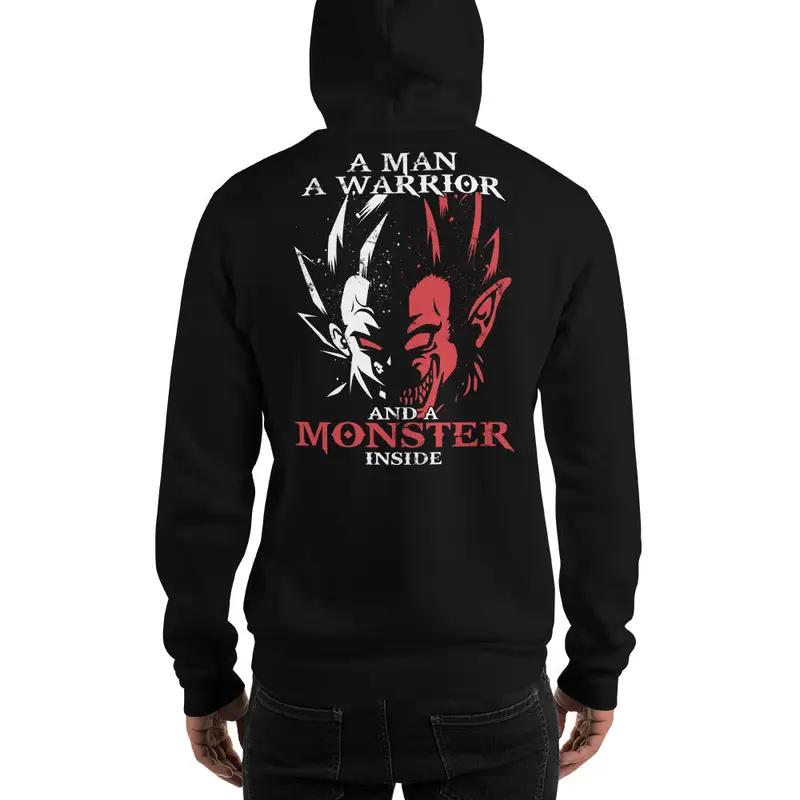 Dragon Ball Super Saiyan Vegeta A Monster Hoodie - KM0080HO