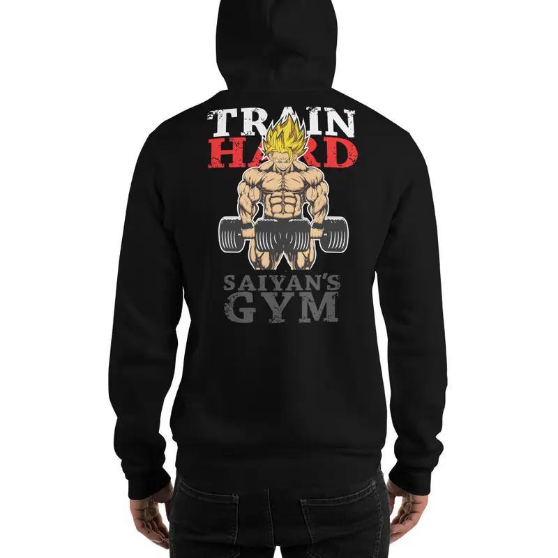 Dragon Ball Super Saiyan Gym Training Hard Hoodie - KM0081HO