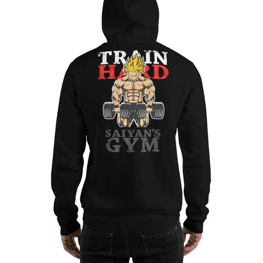 Dragon Ball Super Saiyan Gym Training Hard Hoodie - KM0081HO