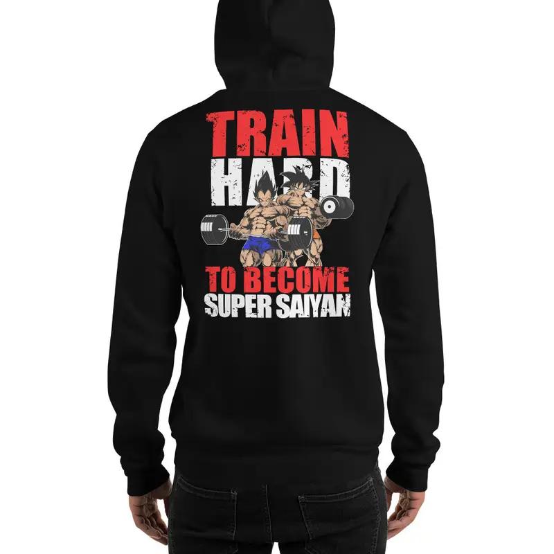 Dragon Ball Training To Become Super Saiyan Hoodie - KM0082HO