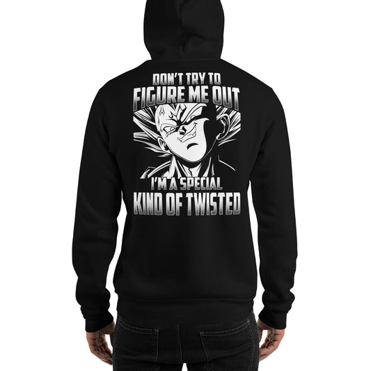 Dragon Ball Super Saiyan Majin Vegeta Kind Of Twisted Hoodie - KM0091HO