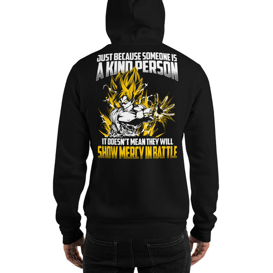 Dragon Ball Super Saiyan Goku Show Mercy in Battle Hoodie - KM0095HO