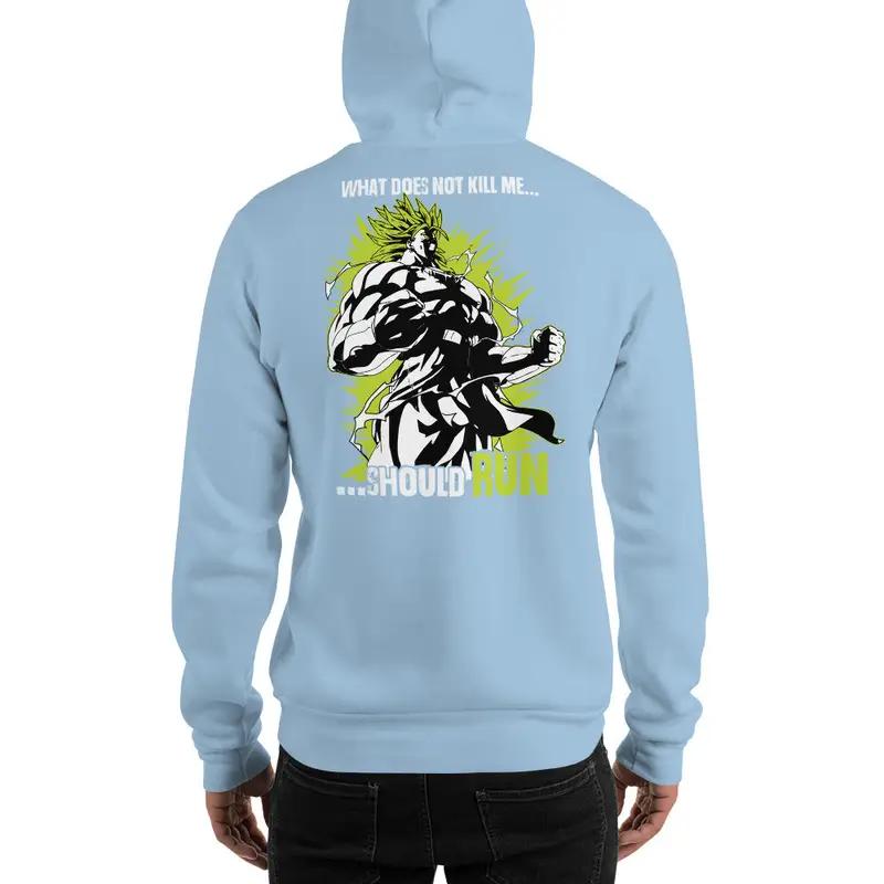 Dragon Ball Super Saiyan Broly Should Run Hoodie - KM0066HO