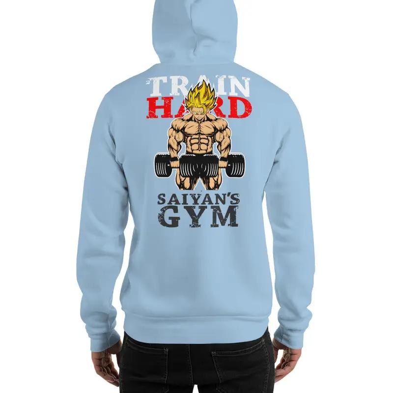 Dragon Ball Super Saiyan Gym Training Hard Hoodie - KM0081HO