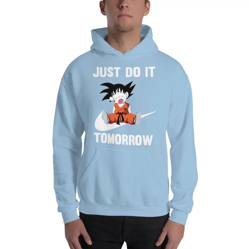 Super Saiyan Goku Just Do It Tomorrow Hoodie - KM0077HO