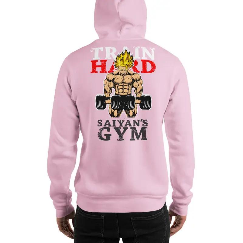 Dragon Ball Super Saiyan Gym Training Hard Hoodie - KM0081HO