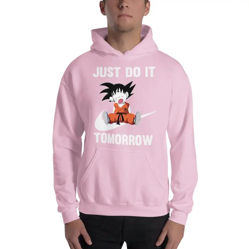 Super Saiyan Goku Just Do It Tomorrow Hoodie - KM0077HO