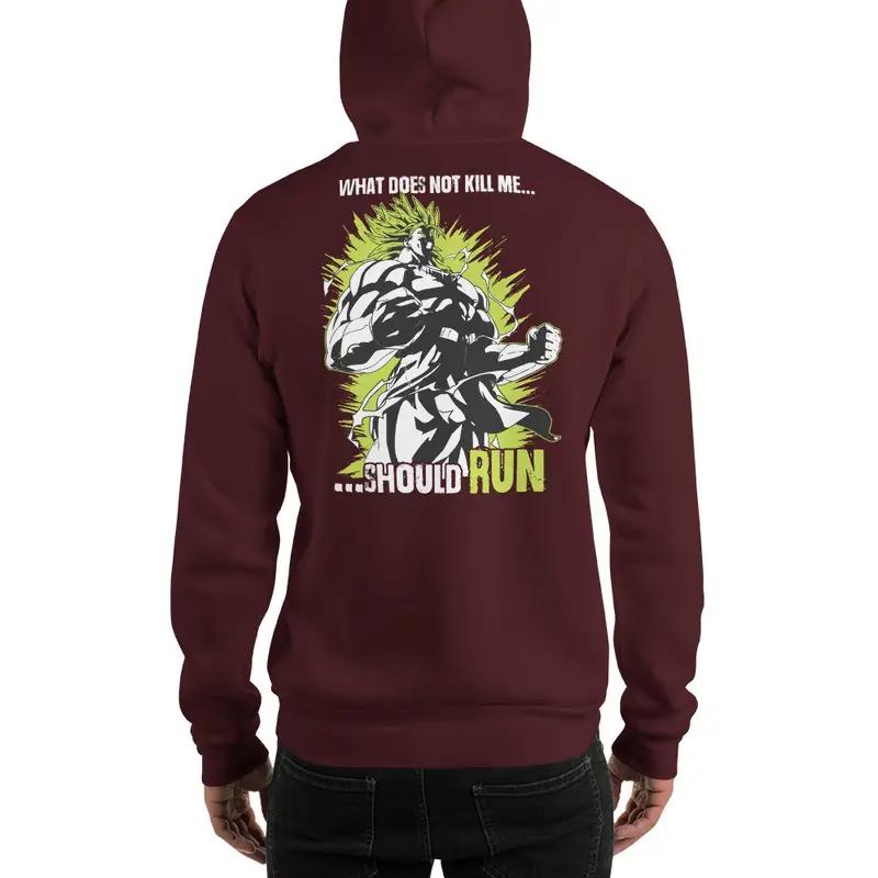 Dragon Ball Super Saiyan Broly Should Run Hoodie - KM0066HO