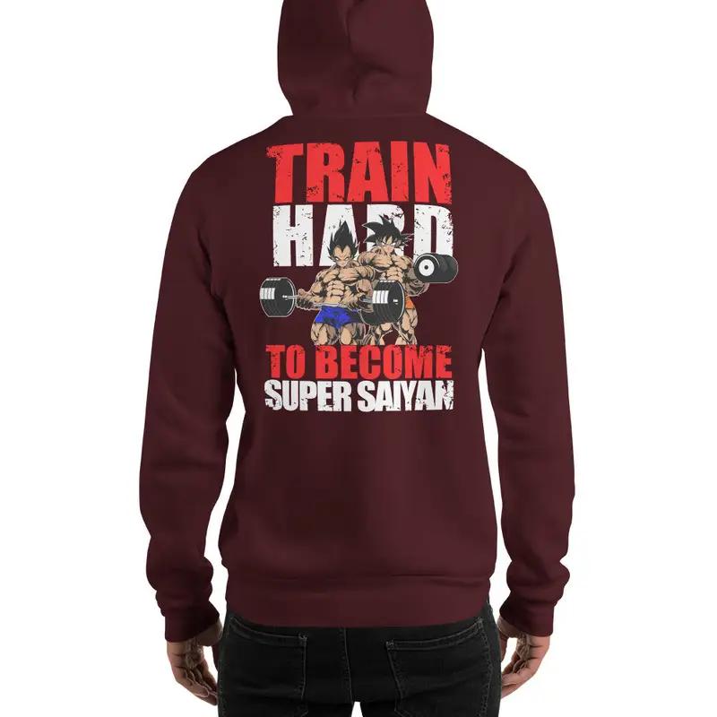 Dragon Ball Training To Become Super Saiyan Hoodie - KM0082HO