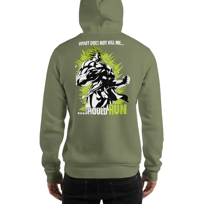 Dragon Ball Super Saiyan Broly Should Run Hoodie - KM0066HO