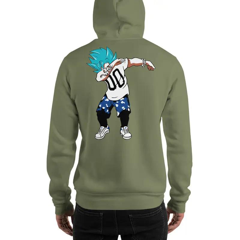 Dragon Ball Super Saiyan God Goku Dabbing Hoodie - KM0087HO