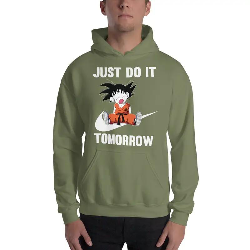 Super Saiyan Goku Just Do It Tomorrow Hoodie - KM0077HO