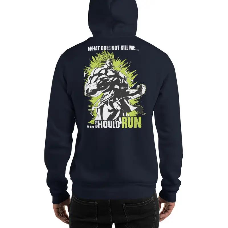 Dragon Ball Super Saiyan Broly Should Run Hoodie - KM0066HO