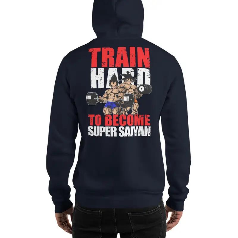 Dragon Ball Training To Become Super Saiyan Hoodie - KM0082HO