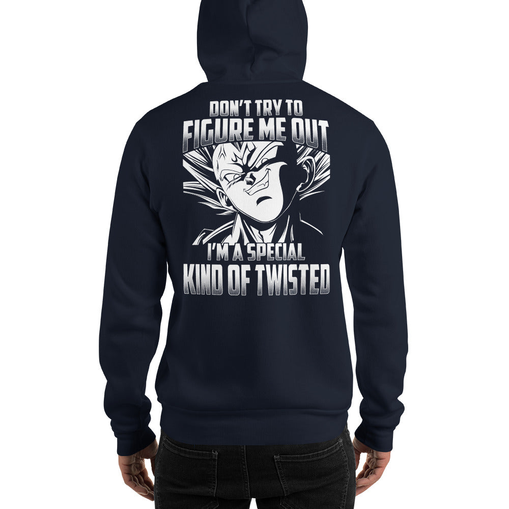 Dragon Ball Super Saiyan Majin Vegeta Kind Of Twisted Hoodie - KM0091HO