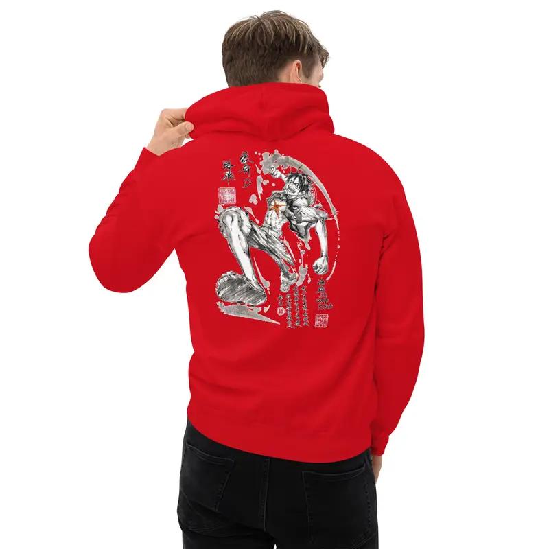 One Piece Monkey D Luffy Gum Gum Pistol Hoodie - KM0054HO