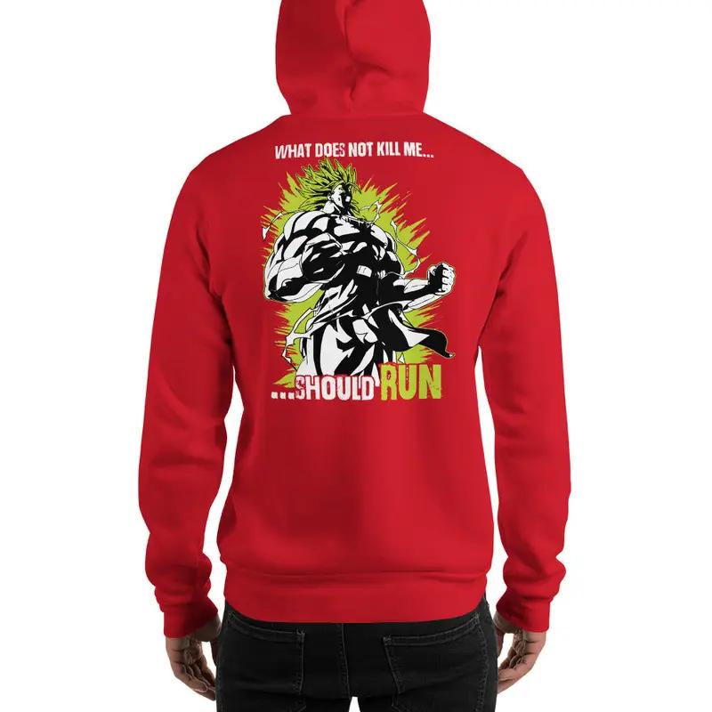 Dragon Ball Super Saiyan Broly Should Run Hoodie - KM0066HO