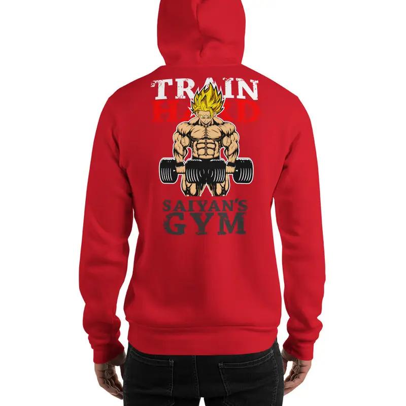 Dragon Ball Super Saiyan Gym Training Hard Hoodie - KM0081HO