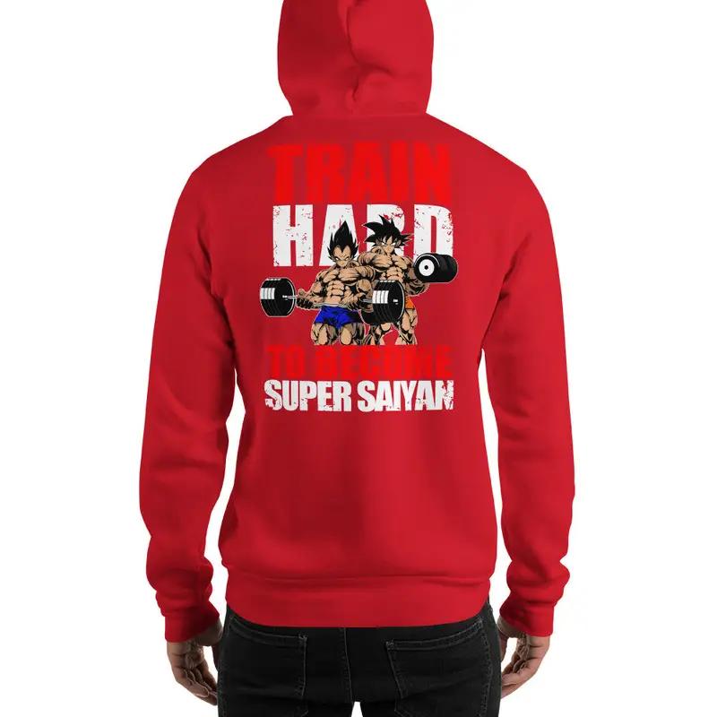 Dragon Ball Training To Become Super Saiyan Hoodie - KM0082HO