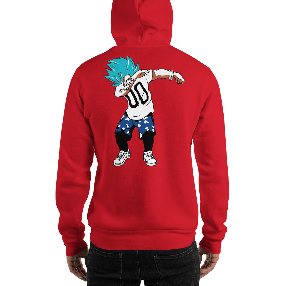 Dragon Ball Super Saiyan God Goku Dabbing Hoodie - KM0087HO