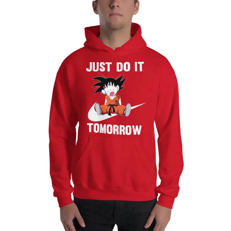 Super Saiyan Goku Just Do It Tomorrow Hoodie - KM0077HO