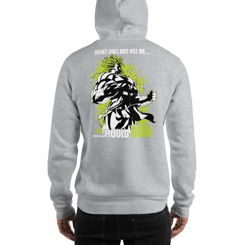 Dragon Ball Super Saiyan Broly Should Run Hoodie - KM0066HO