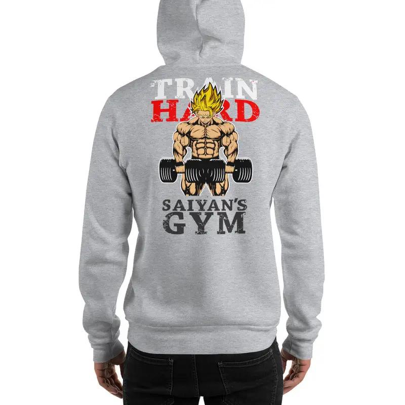 Dragon Ball Super Saiyan Gym Training Hard Hoodie - KM0081HO