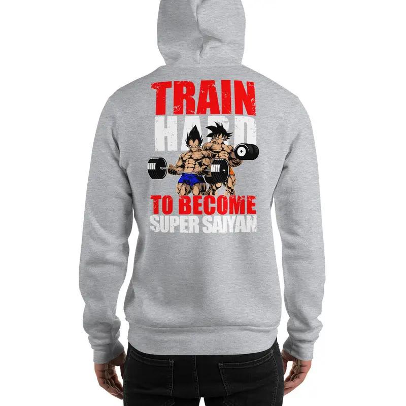 Dragon Ball Training To Become Super Saiyan Hoodie - KM0082HO