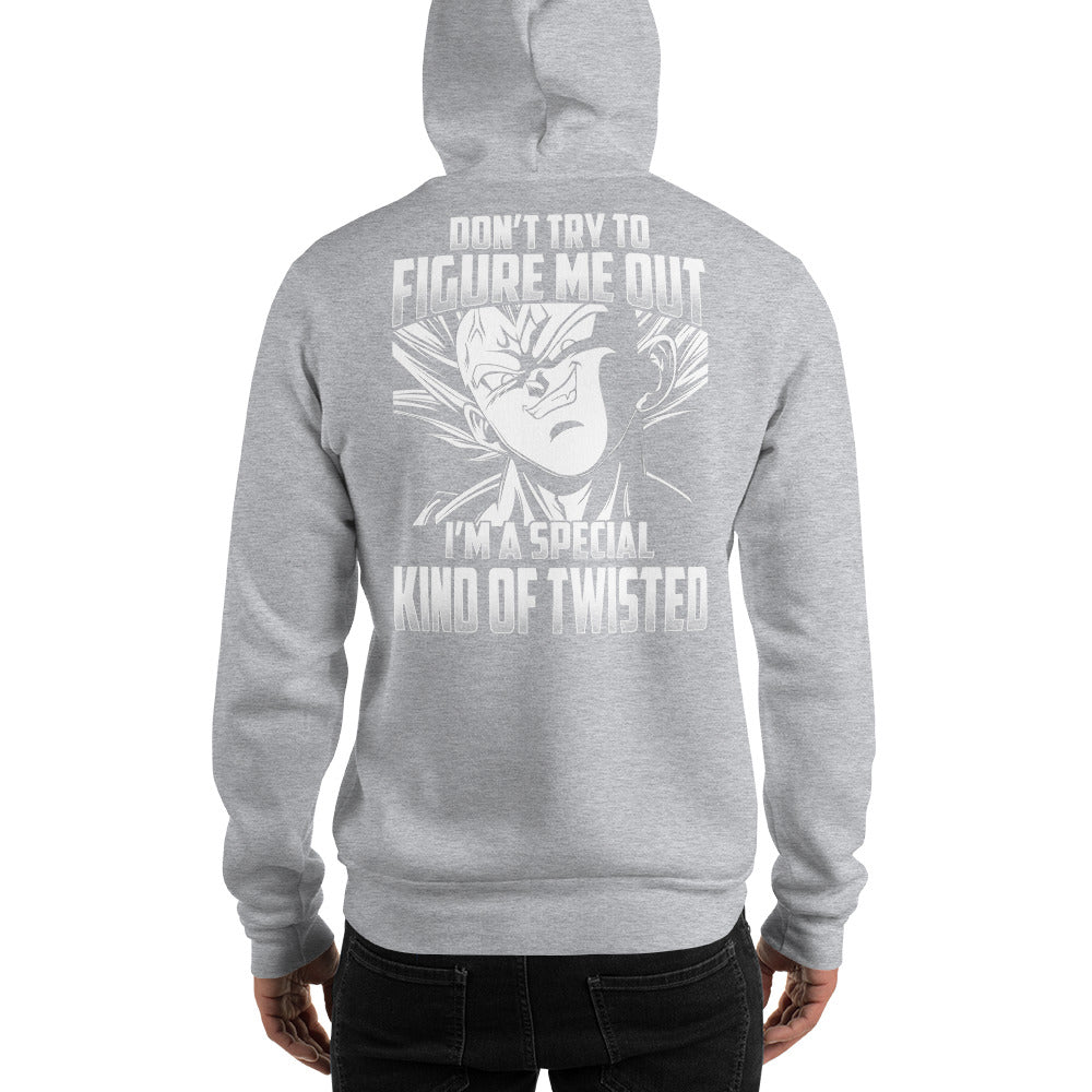 Dragon Ball Super Saiyan Majin Vegeta Kind Of Twisted Hoodie - KM0091HO