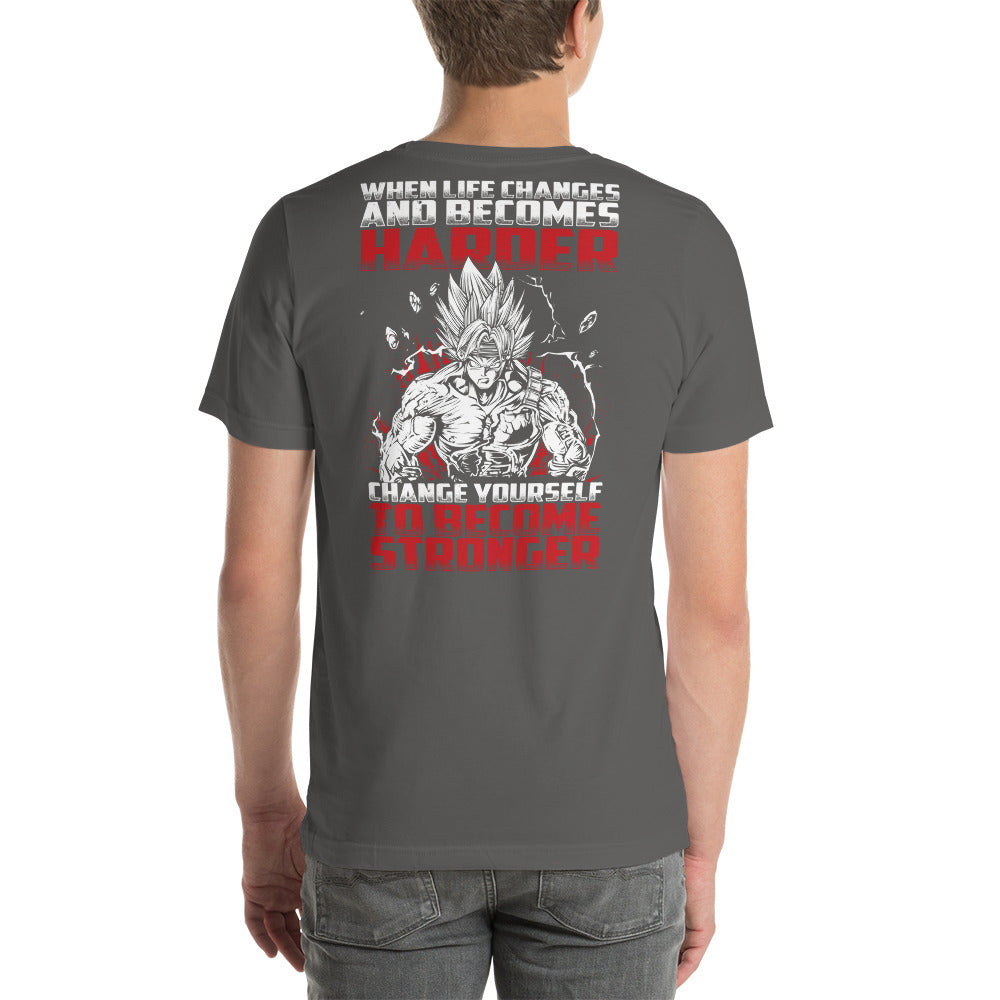 Dragon Ball Super Saiyan Bardork To Become Stronger T Shirt - KM0106TS