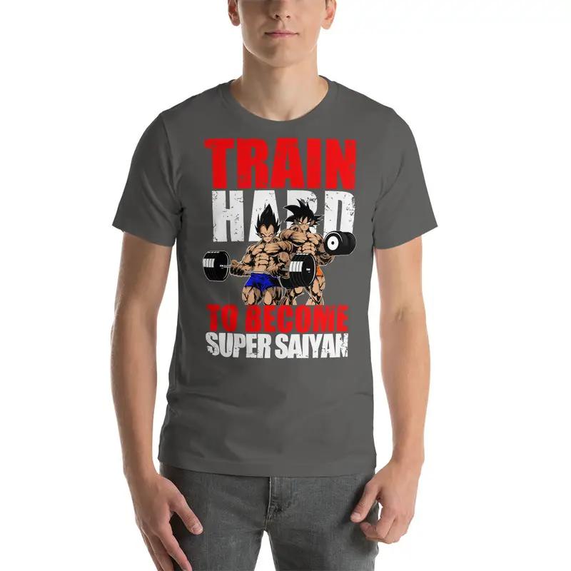 Dragon Ball Training To Become Super Saiyan T Shirt - KM0082TS