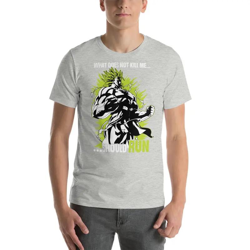 Dragon Ball Super Saiyan Broly Should Run T Shirt - KM0066TS