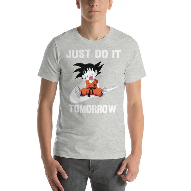 Super Saiyan Goku Just Do It Tomorrow T Shirt - KM0077TS