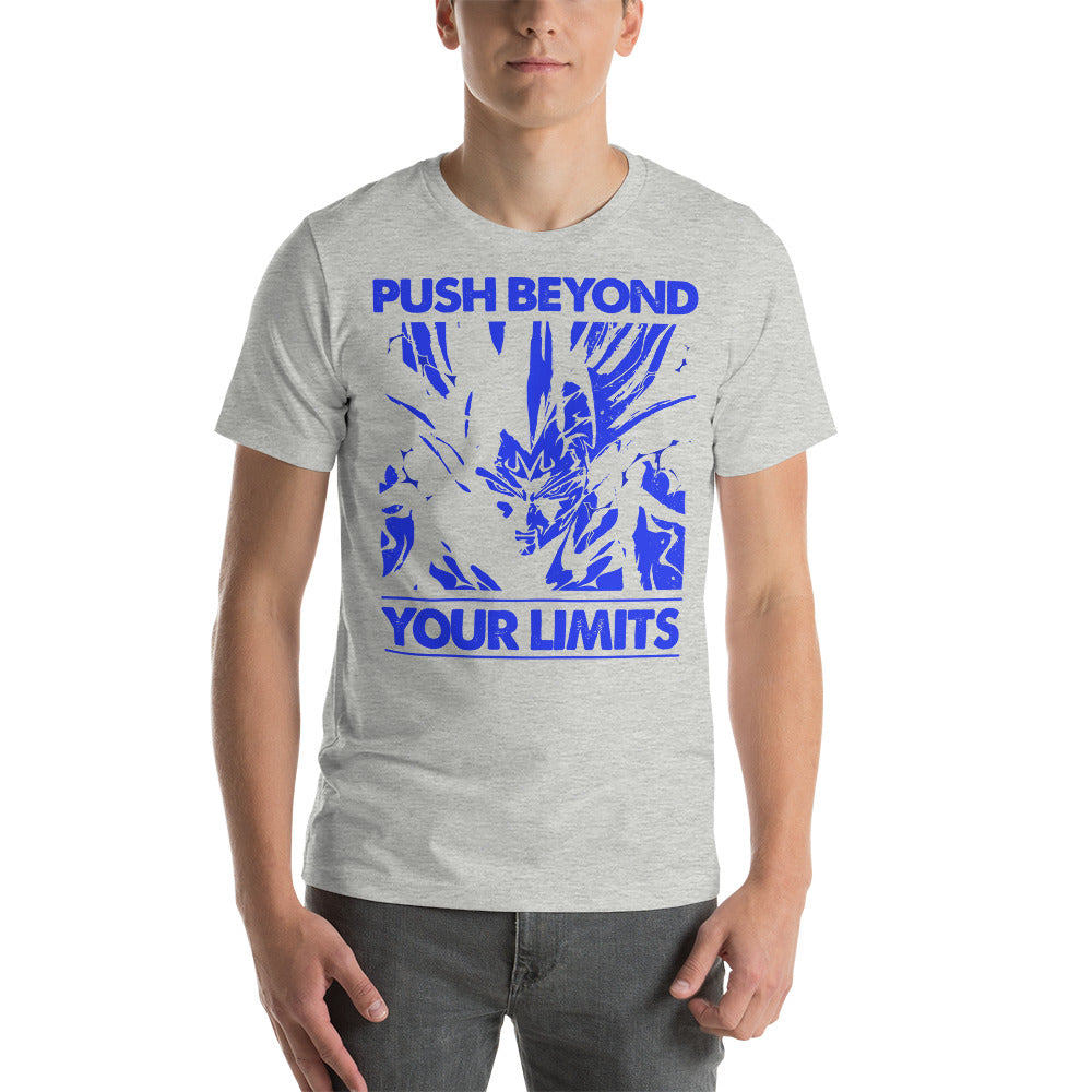 Super Saiyan Majin Vegeta Push Beyond Your Limits T shirt