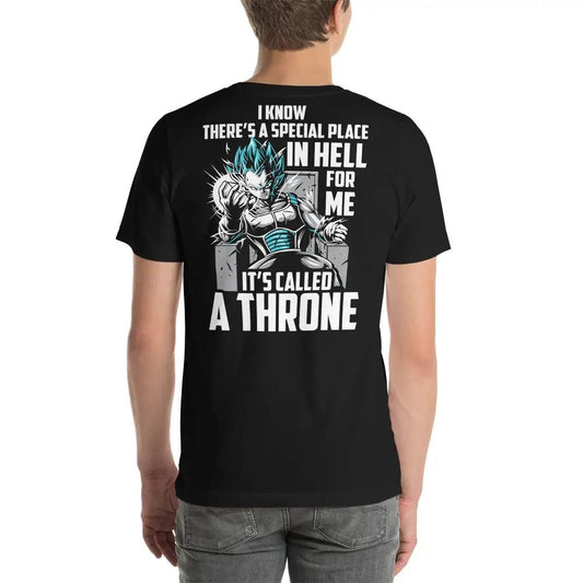 Dragon Ball Super Saiyan Vegeta God A Throne T Shirt - KM0033TS