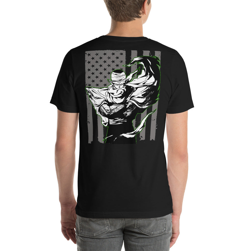 Dragon Ball Super Saiyan Piccolo American Flag T Shirt - KM0116TS