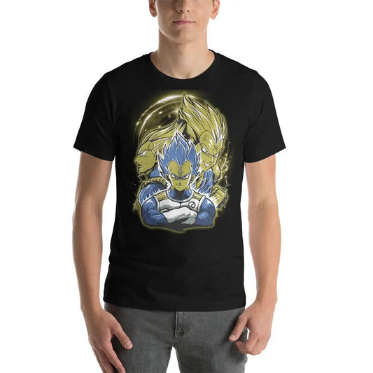 Dragon Ball Super Saiyan God Vegeta Blue T Shirt - KM0036TS