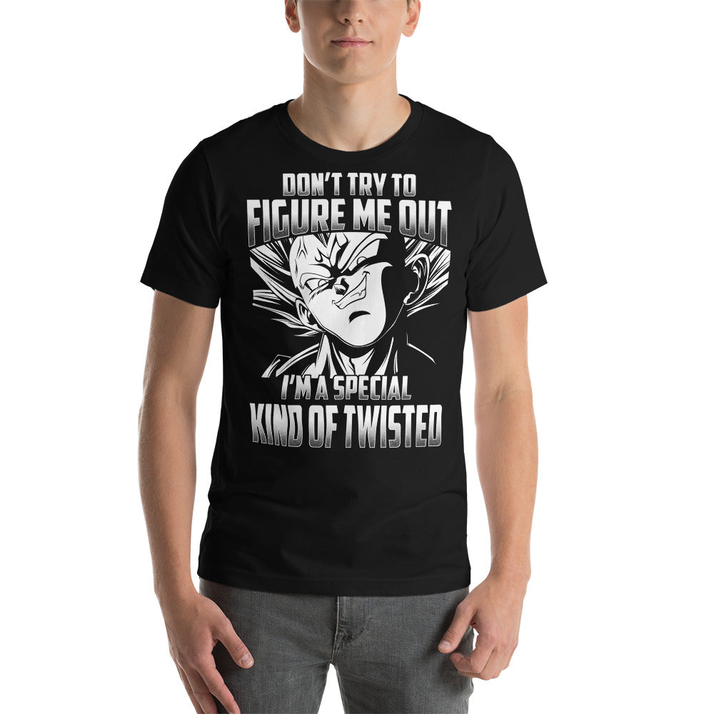 Dragon Ball Super Saiyan Majin Vegeta Kind Of Twisted T Shirt - KM0091TS